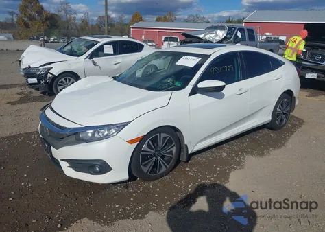 2017 Honda Civic Ex-T from USA, damaged, VIN 2HGFC1F32HH638946
